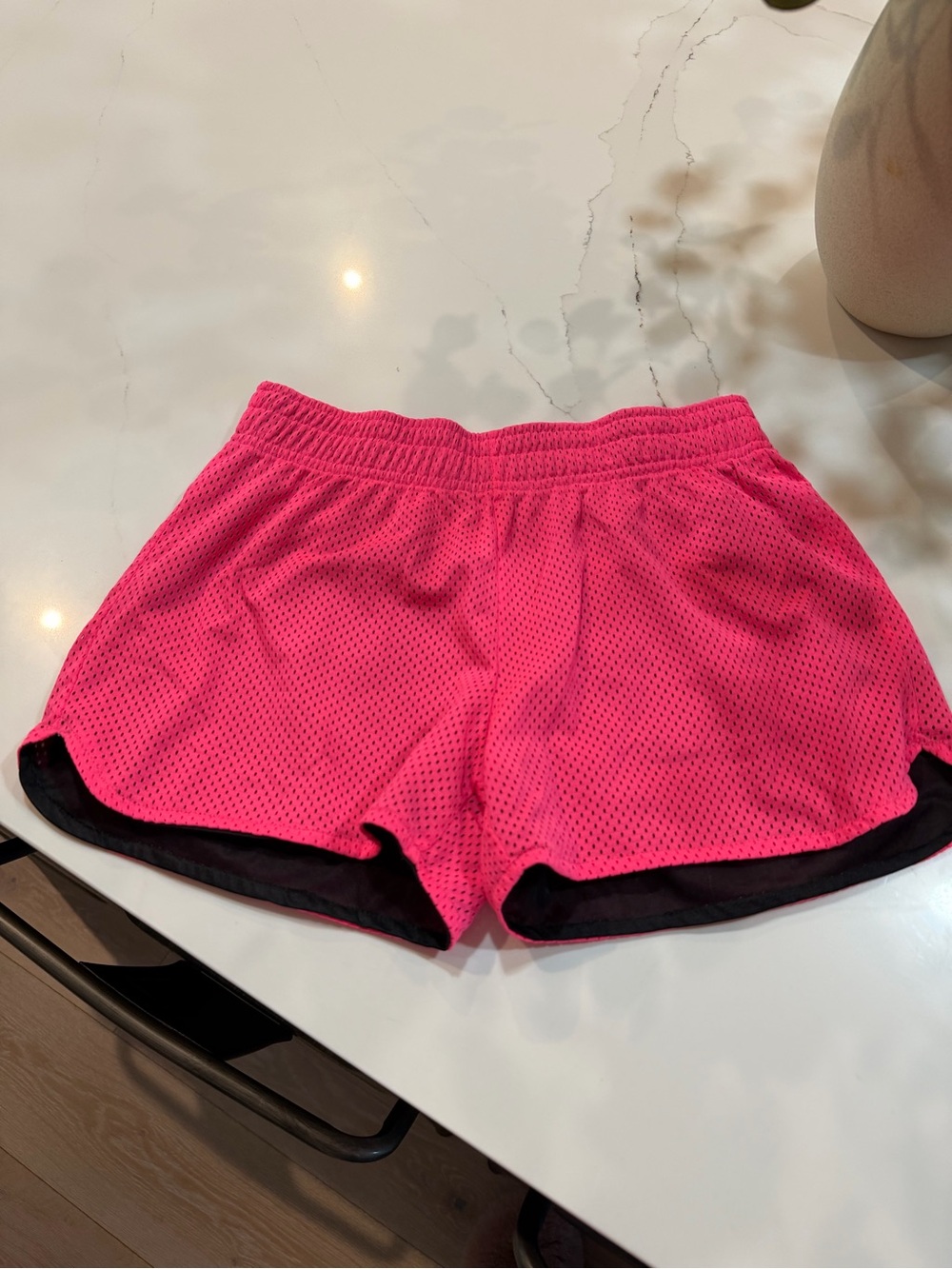 Women’s Active Mesh Running Shorts - Hot Pink